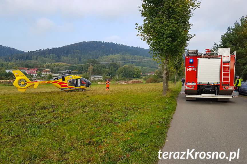 Wypadek w Węglówce