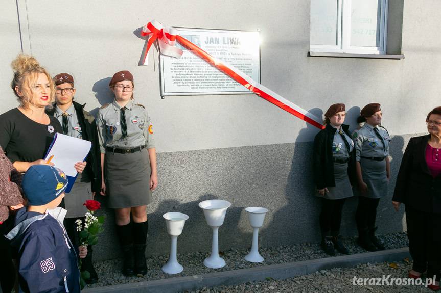 Jan Liwacz uhonorowany tablicą pamiątkową