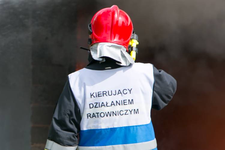 Pożar kuchenki gazowej w Rymanowie