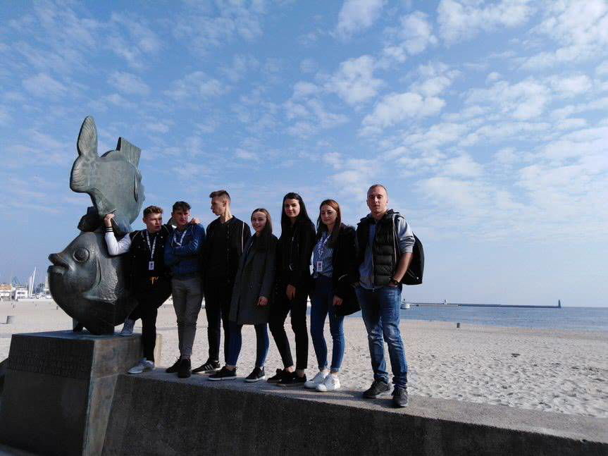 Uczniowie z krośnieńskiej Budowlanki na festiwalu w Gdyni