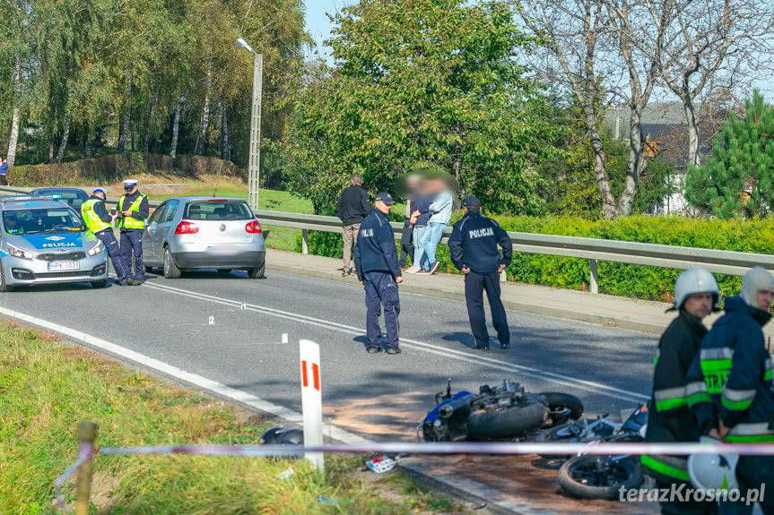 REGION. Wypadek w Gorzycach, zderzenie 5 pojazdów