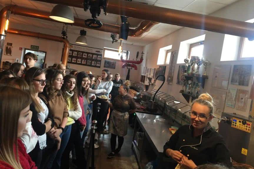 Wizyta gości Erasmus+ w Zespole Szkół w Iwoniczu