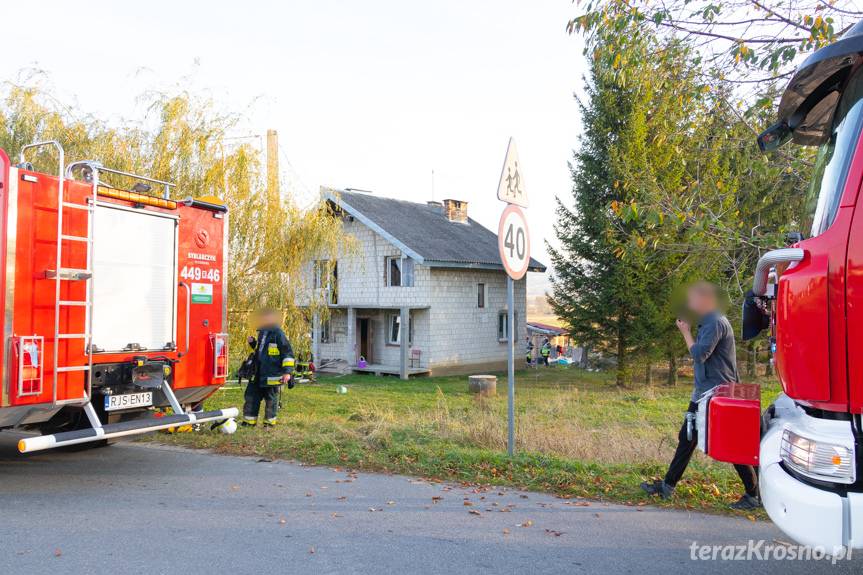 REGION. Pożar w kotłowni domu jednorodzinnego w Nienaszowie