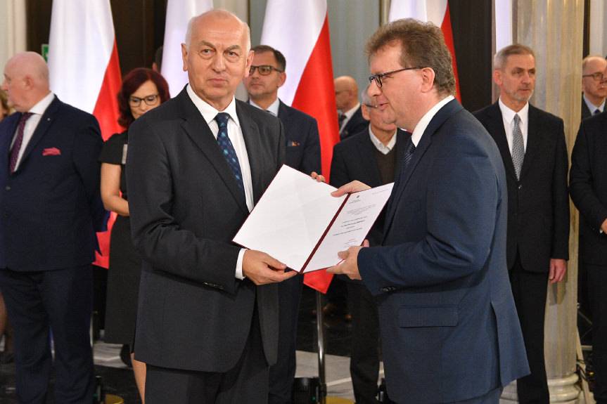 Posłowie odebrali zaświadczenia o wyborze
