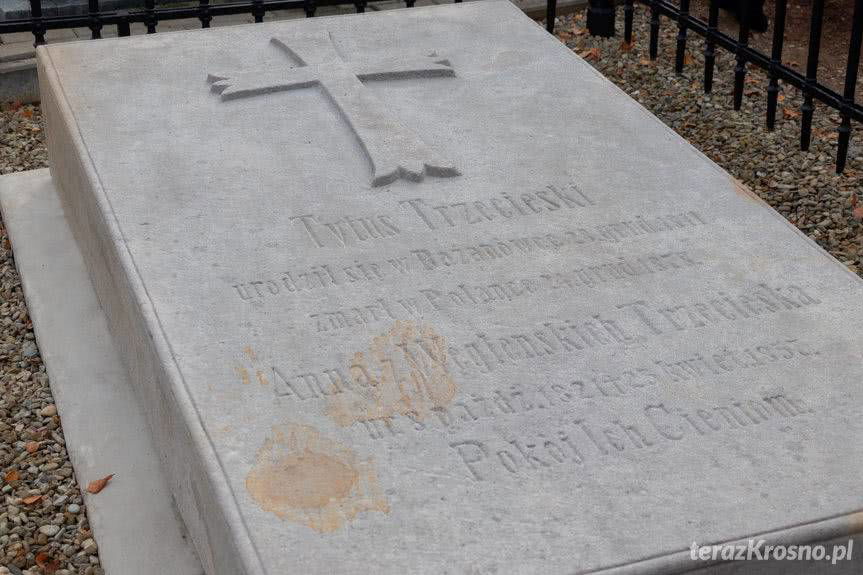 Odnowiono nagrobki Trzecieskich w Jedliczu