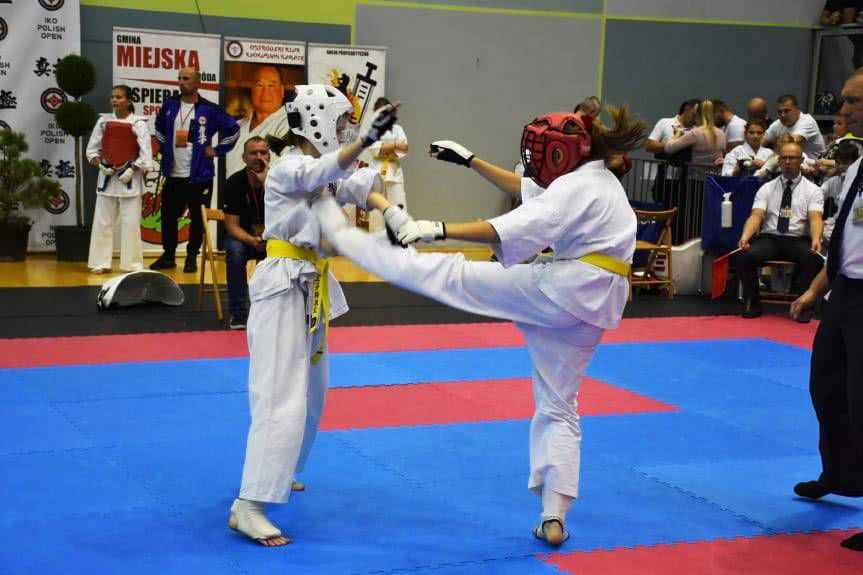 Sukcesy krośnieńskich karateków na turnieju w Ostródzie