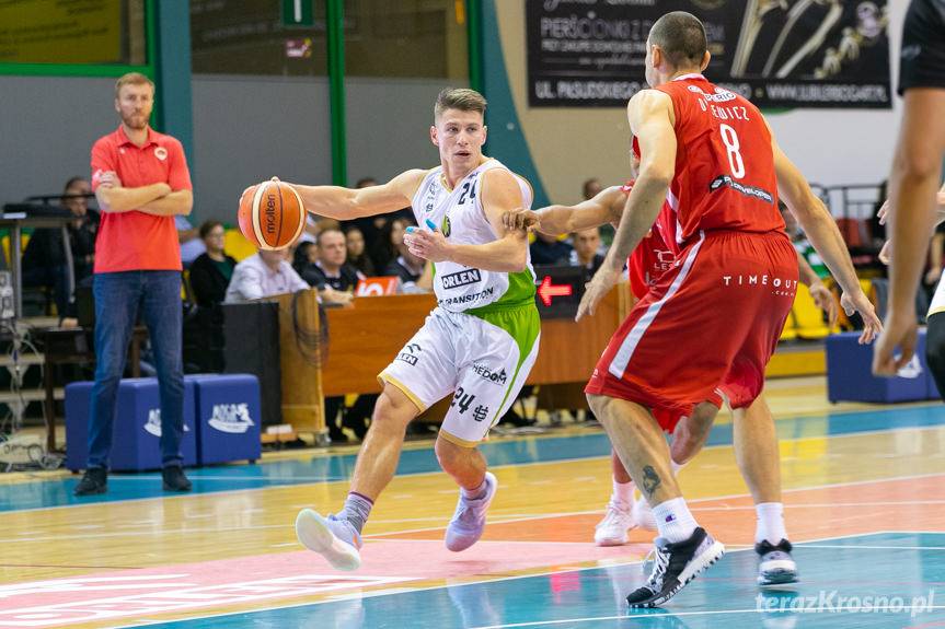 Miasto Szkła Krosno - Timeout Polonia 1912 Leszno 78:71 