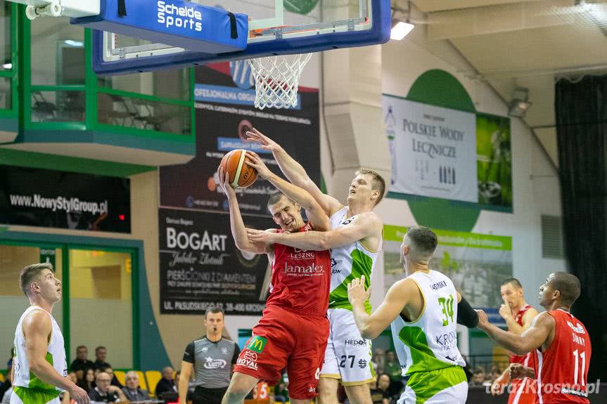 Miasto Szkła Krosno - Timeout Polonia 1912 Leszno 78:71 