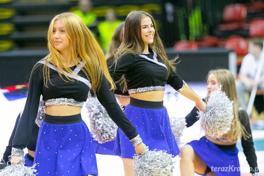 Fragolin Cheerleaders podczas meczu Miasta Szkła Krosno 