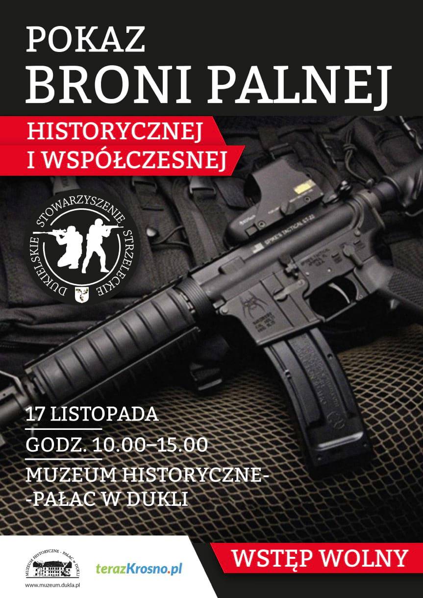 Pokaz broni palnej historycznej i współczesnej - zaproszenie