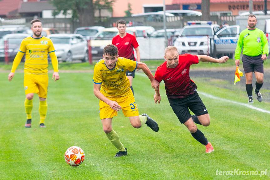 V liga krośnieńska po rundzie jesiennej 2019/20. Faworyci w rolach głównych