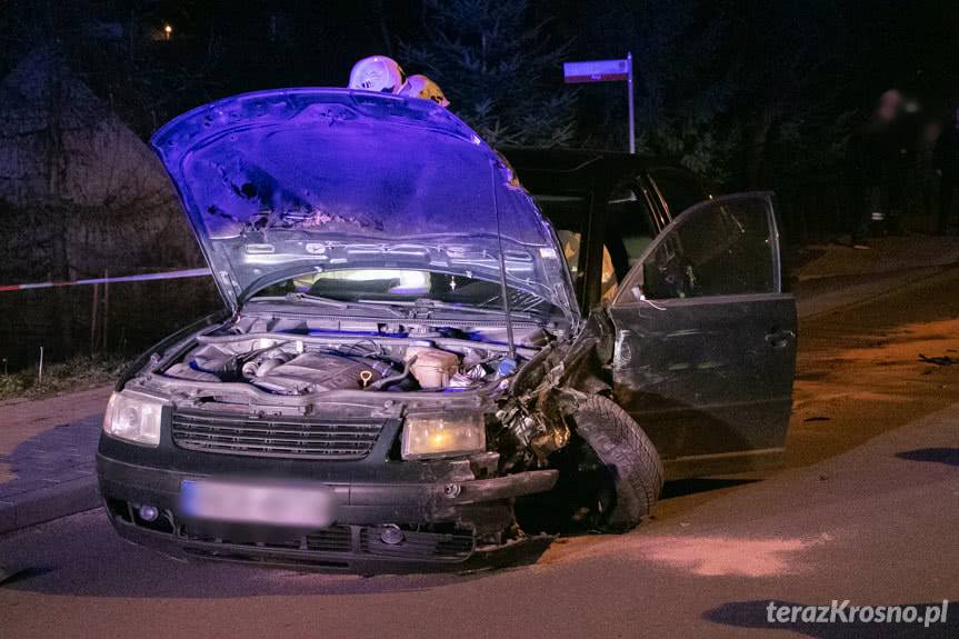 Wypadek w Rogach, poszkodowanych dwóch kierowców