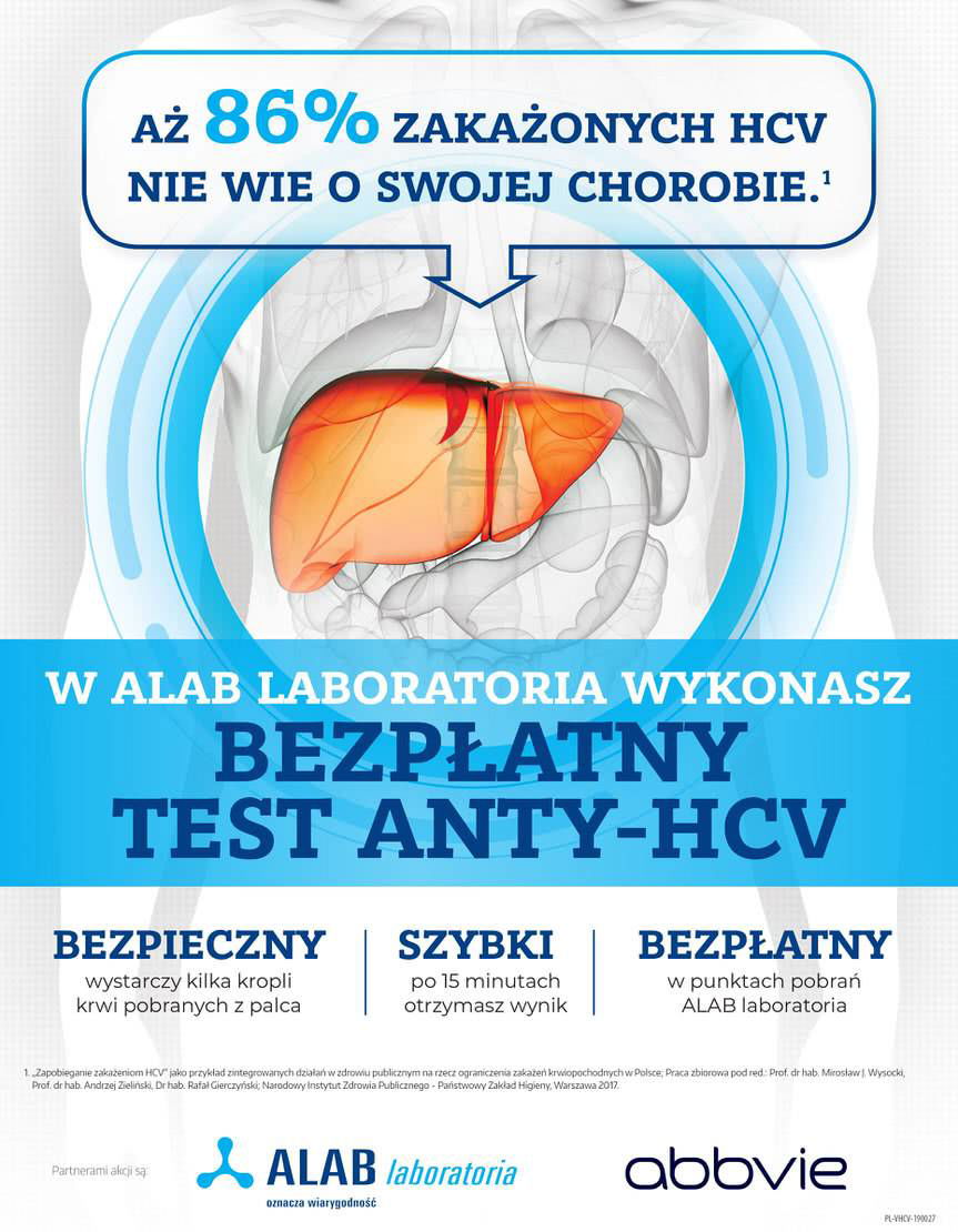 Bezpłatne badania anty-HCV w Krośnie