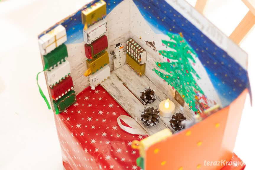 Adwent w plastycznej interpretacji pierwszaków