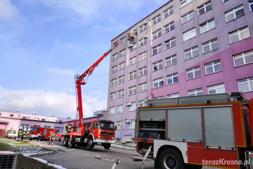Strażacy ćwiczyli w szpitalu