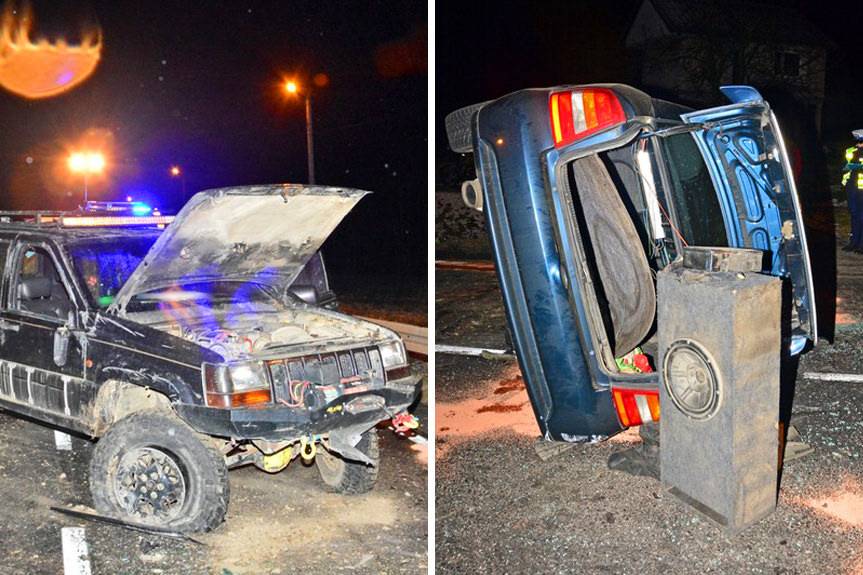 Wypadek w Pustynach. Znamy wstępne ustalenia policji