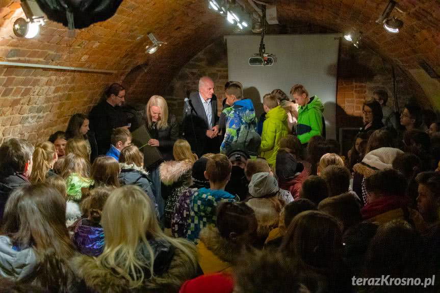 Makieta historycznego Krosna na rynku