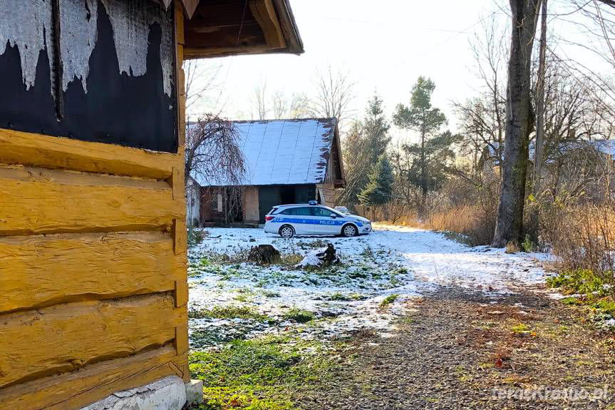 Zmarł z wychłodzenia przy domu w Iwoniczu