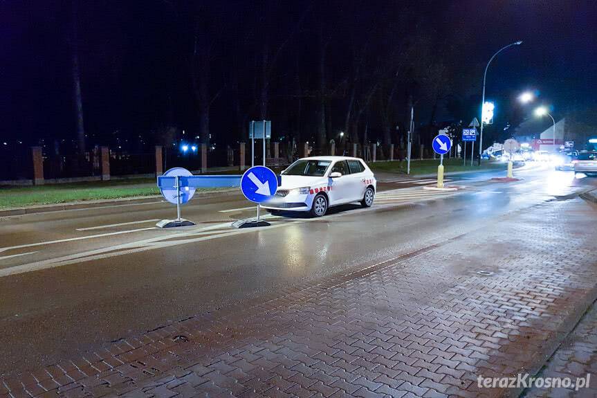 Potrącenie pieszego na Krakowskiej