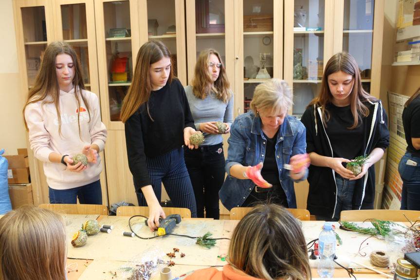 Świąteczne Archidekorowanie w Zespole Szkół Architektoniczno - Budowlanych