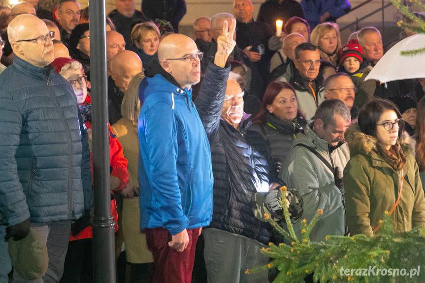 Kolejny protest przed krośnieńskim sądem