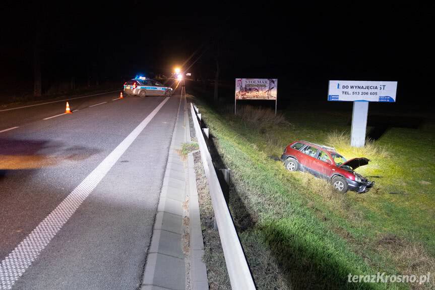 DK28. Wypadek na granicy Krosna i Miejsca Piastowego