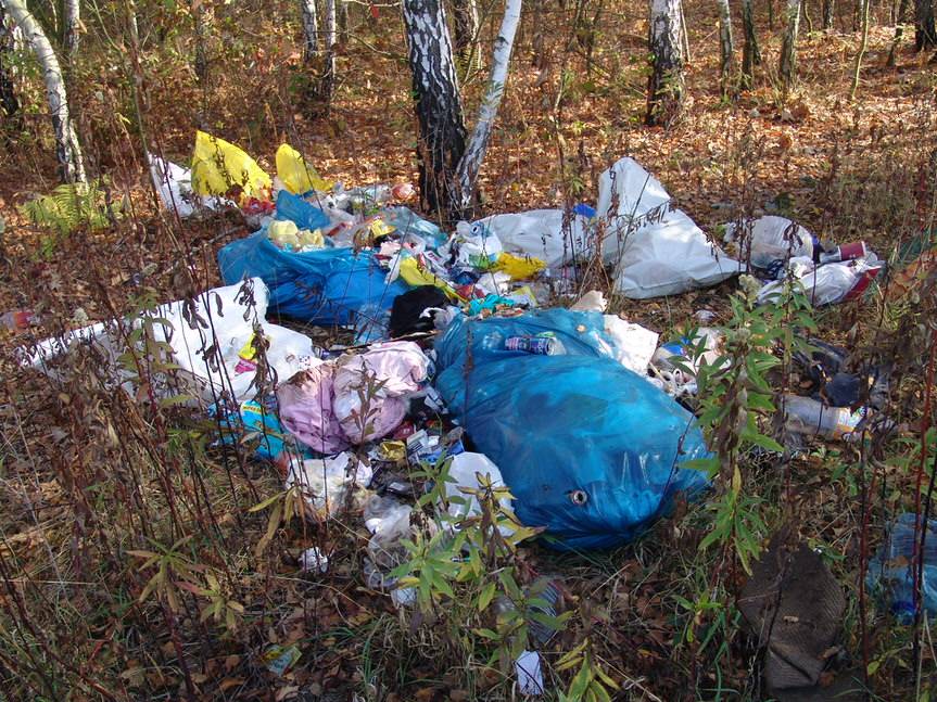 Posprzątał za siebie i za innych
