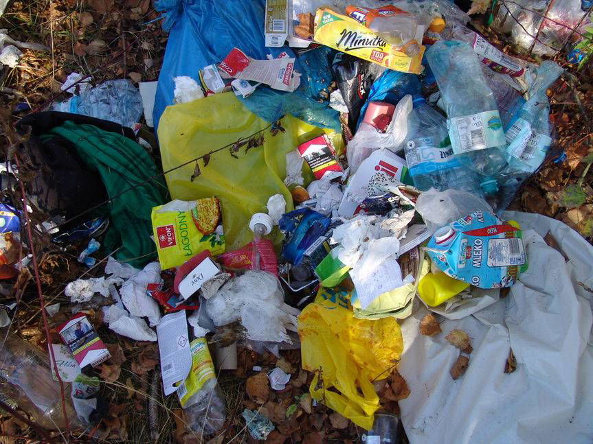 Posprzątał za siebie i za innych