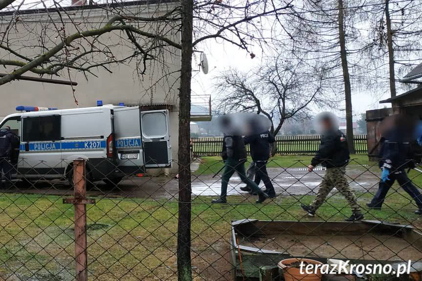 Napad na sklep w Łękach Strzyżowskich