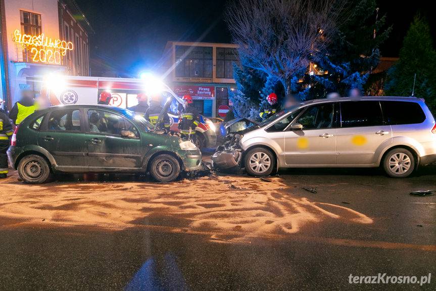 Wypadek w Rynku w Jedliczu