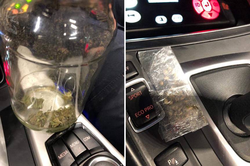 Został zatrzymany za prędkość. Jechał pod wpływem narkotyków