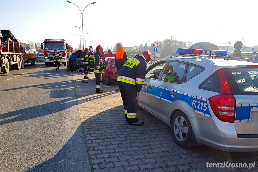 Zderzenie suzuki i forda