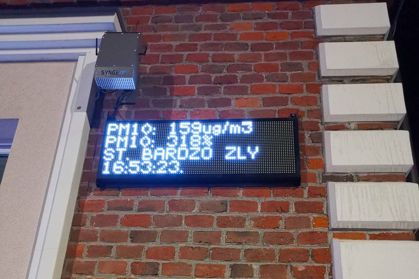 Czujniki jakości powietrza w gminie Krościenko Wyżne