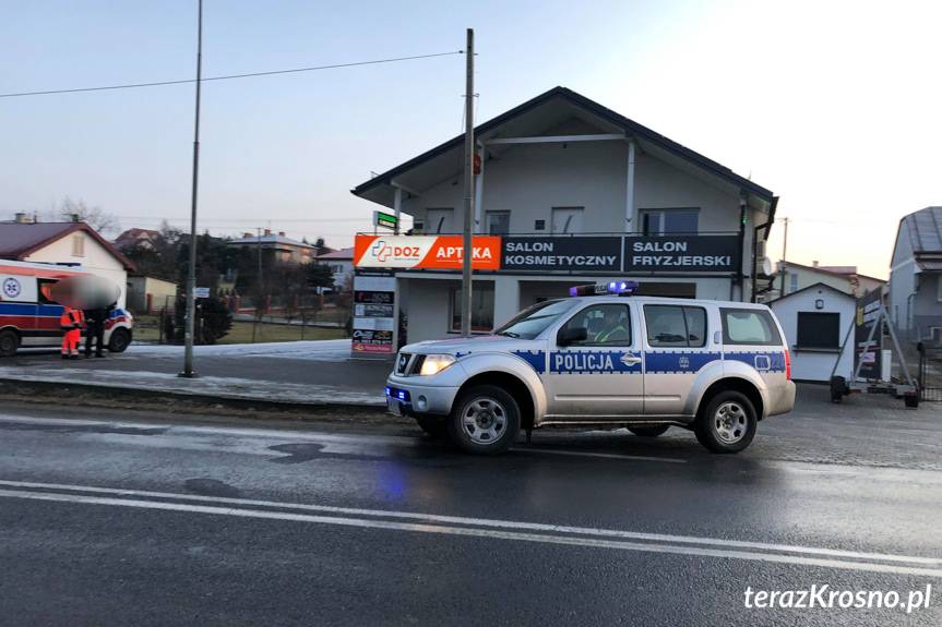 Potrącenie w Iwoniczu