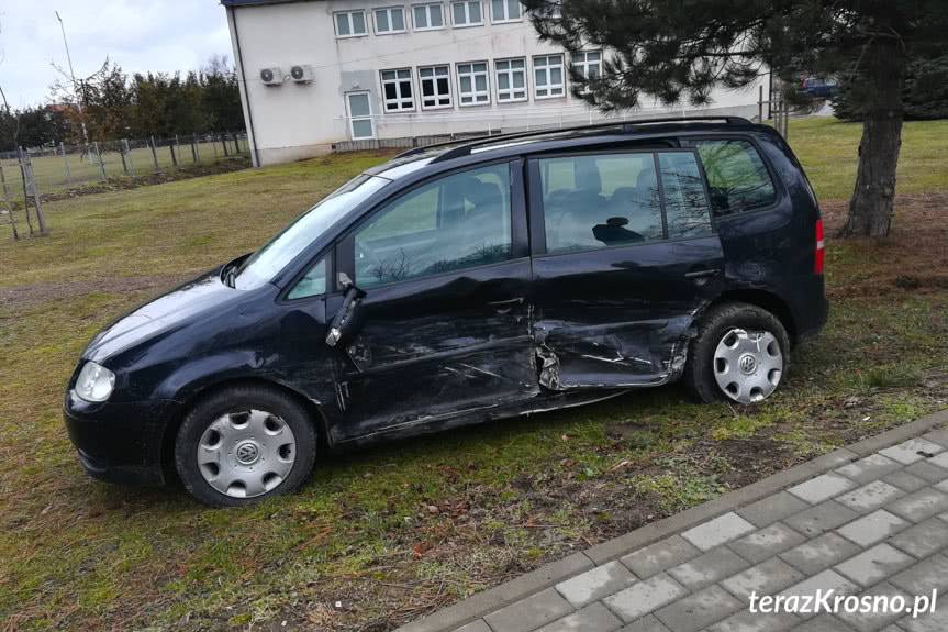 Kolizja w Iwoniczu na Zagrodnikach