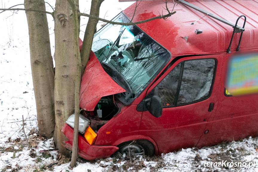 Wypadek w Woli Komborskiej na DK19