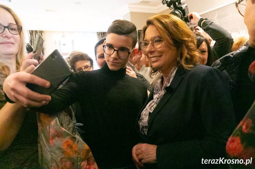 Małgorzata Kidawa-Błońska w Krośnie. Kampania prezydencka nabiera tempa