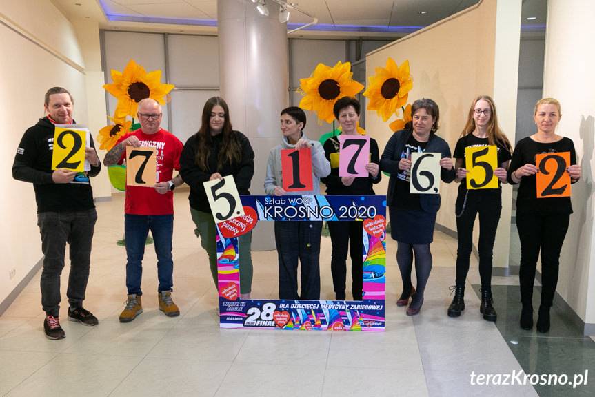 Krośnieński sztab WOŚP z kolejnym rekordem!