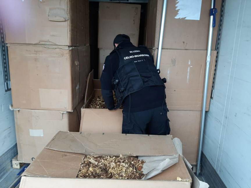 Susz tytoniowy zarekwirowany w Lipowicy