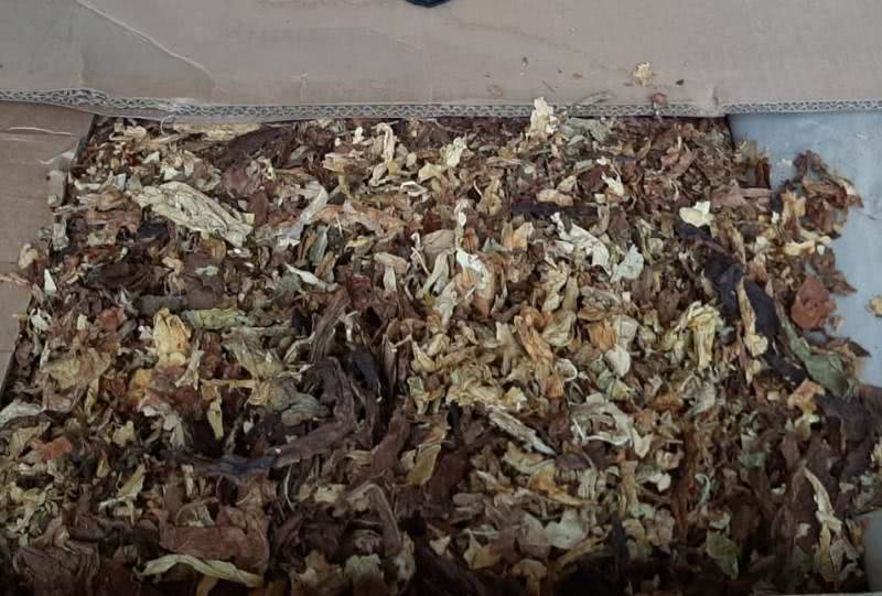 Susz tytoniowy zarekwirowany w Lipowicy