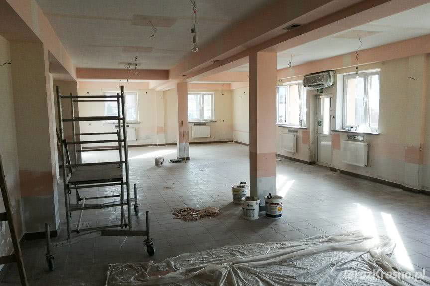 Dom ludowy w Krościenku Wyżnym w remoncie