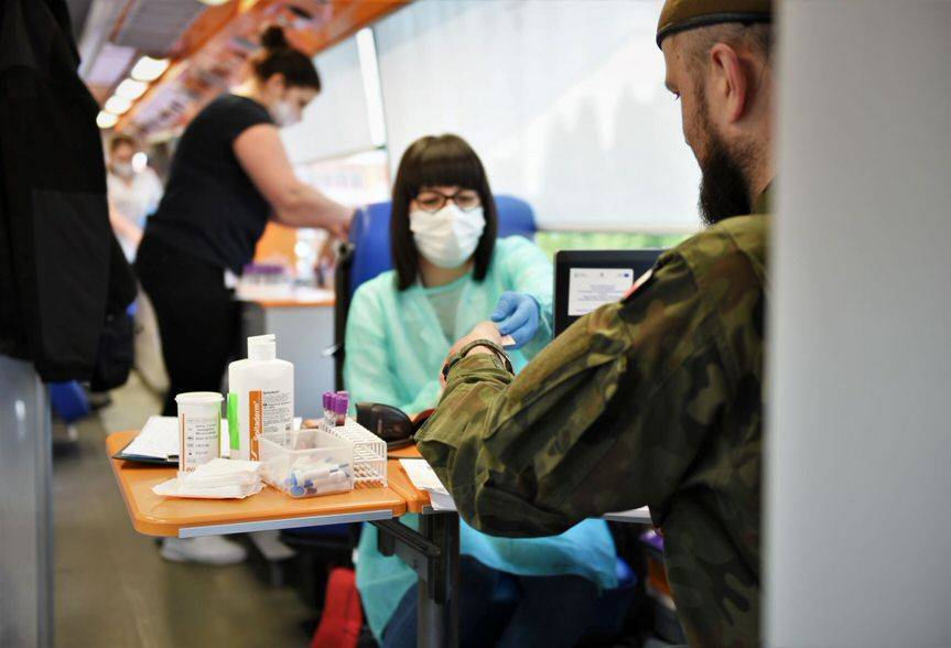 Terytorialsi oddali krew