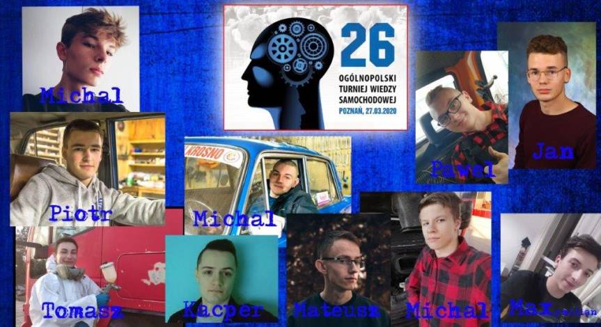 Uczniowie "Mechanika" na najwyższym miejscu podium