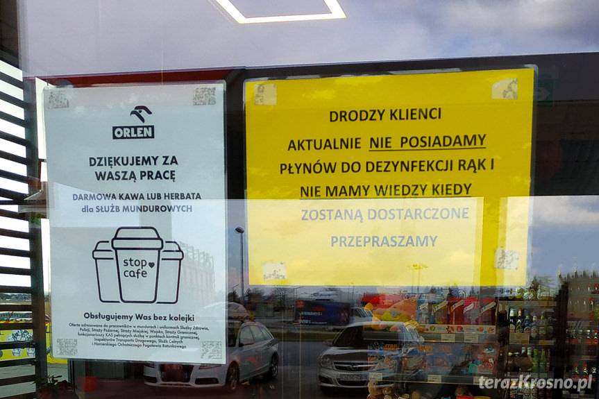 Gdzie jest płyn do dezynfekcji z Orlenu?