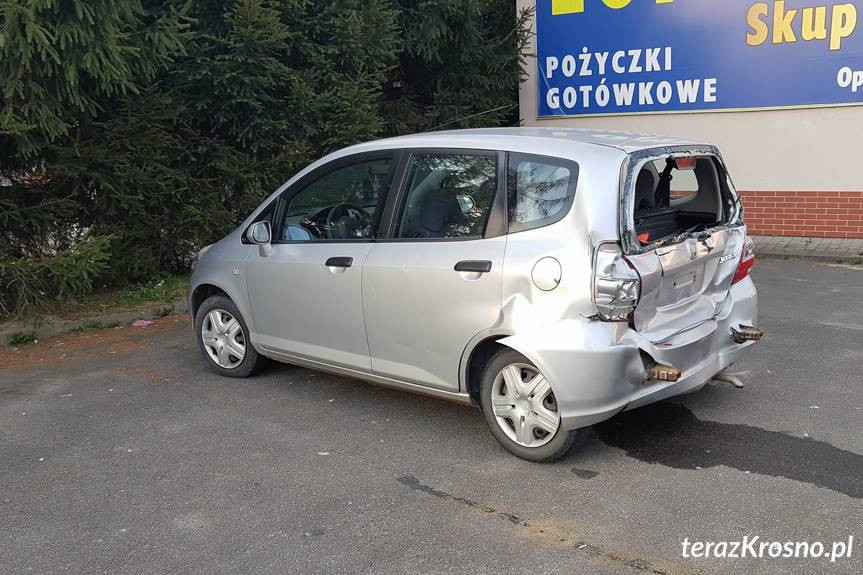 TIR najechał na tył osobówki
