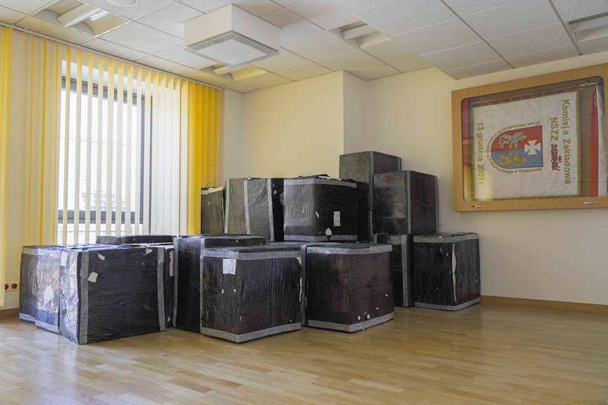 Kombinezony dla szpitala w Krośnie