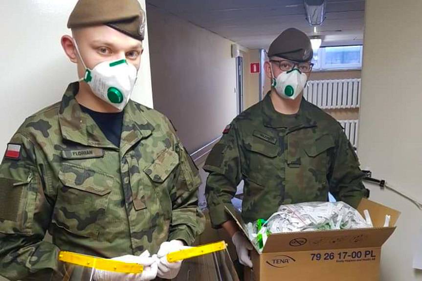 Terytorialsi z przyłbicami