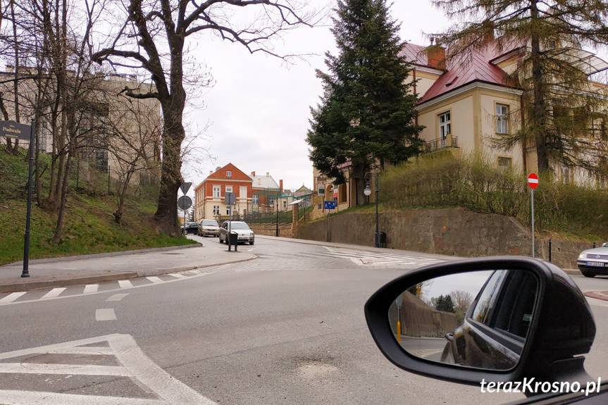 Zamknięte ulice w Krośnie