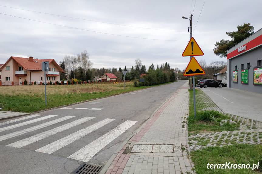 Zamknięte ulice w Krośnie