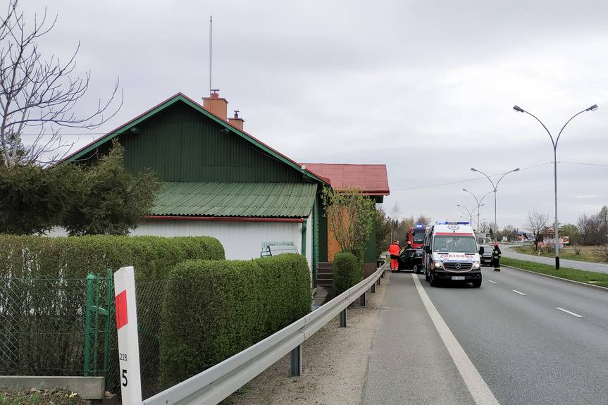 Kolizja na al. Jana Pawła II w Krośnie